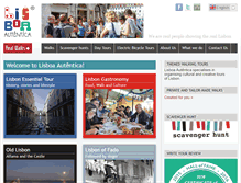 Tablet Screenshot of lisboaautentica.com